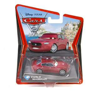 Disney / Pixar CARS 2 Movie 155 Die Cast Car Maserati By Cars 2