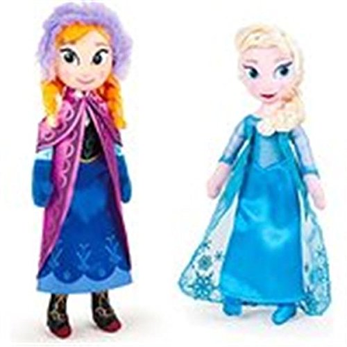 Disney Pack DE 2 Peluches Frozen – Elsa + Anna