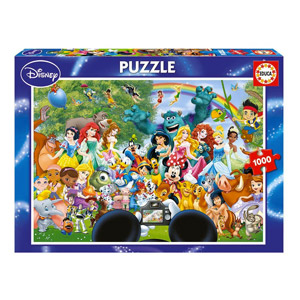 Educa – El Maravilloso Mundo De Disney II Puzzle, 1.000 Piezas, Multicolor (16297)
