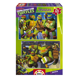 Puzzles Educa – Tortugas Ninja