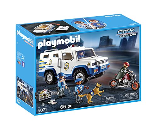 PLAYMOBIL Policía – Vehículo Blindado (9371)
