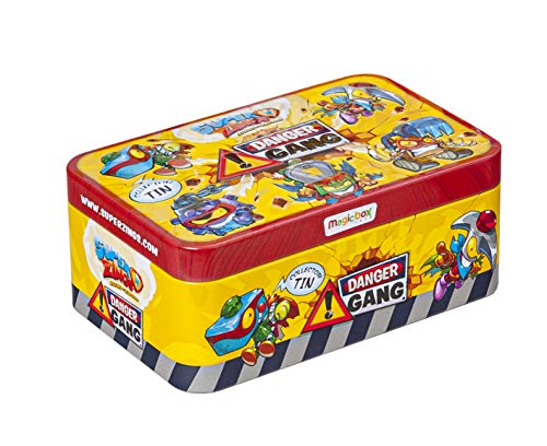 SUPERTHINGS RIVALS OF KABOOM SuperZings – Serie 4 – Display 4×8 Lata Danger Gang (PSZSD48TIN10) Con 5 Exclusivos Super…